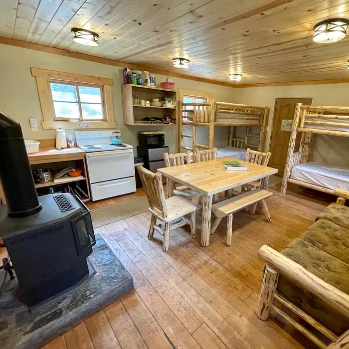 Owl Creek Cabin Interior