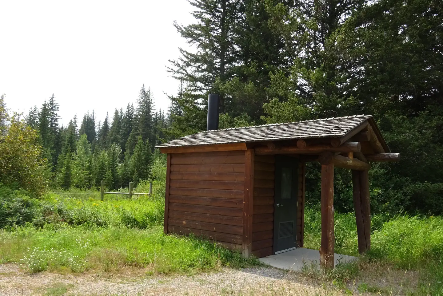 West Boulder outhouse