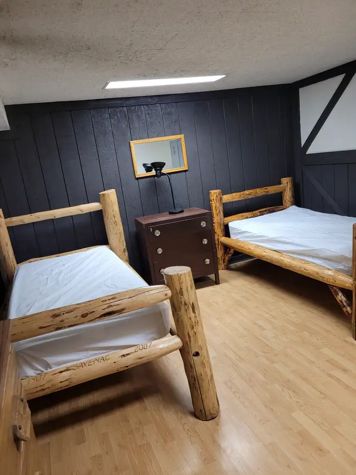 Cookhouse basement room.