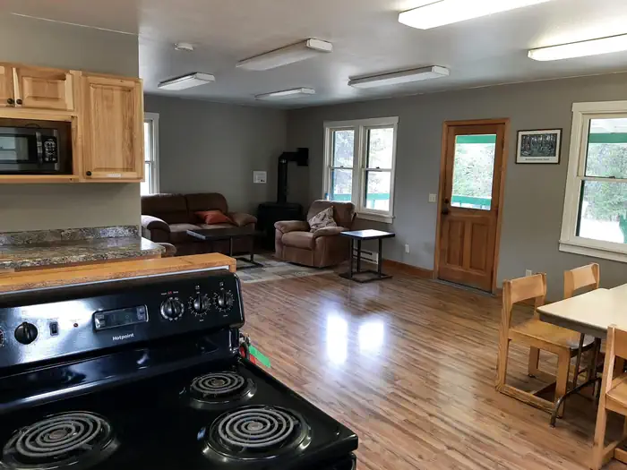 Living room and seating area.