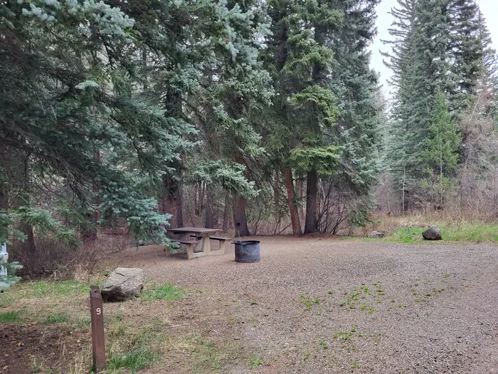 MAVREESO CAMPGROUND, Campsite #9, Loop B