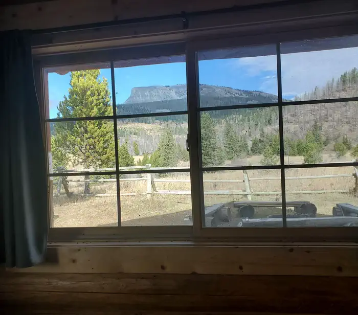 Target Mountain framed