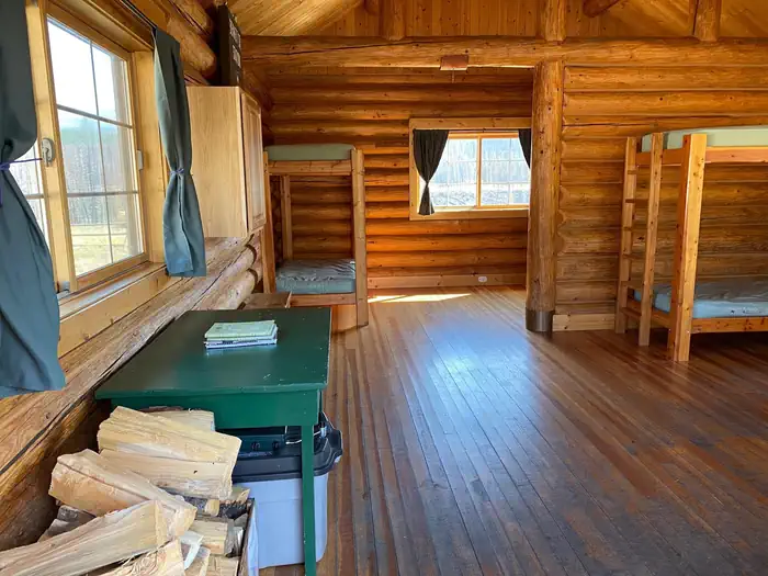 Crandall Cabin interior