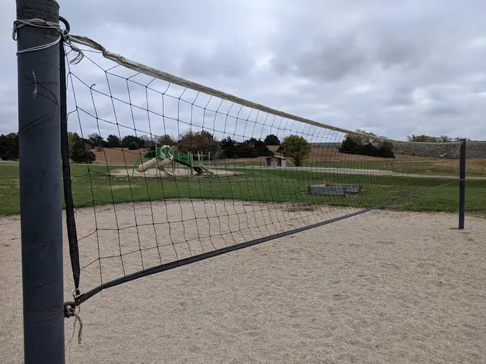 North Overlook Park - Volleyball Area and Playground