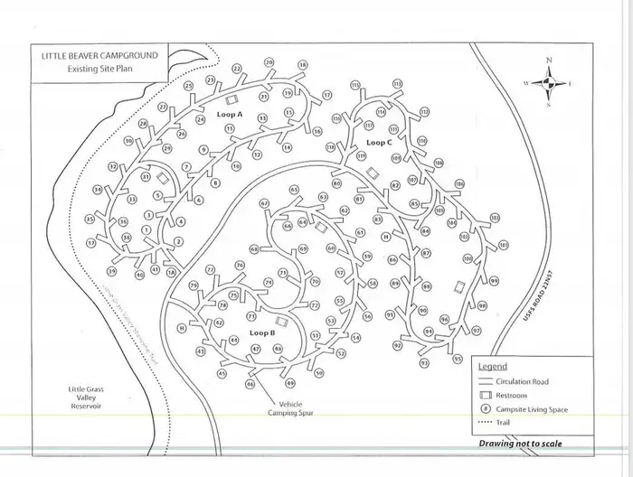 Little Beaver Campground Map