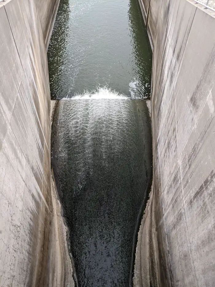 Outlet Park spillway