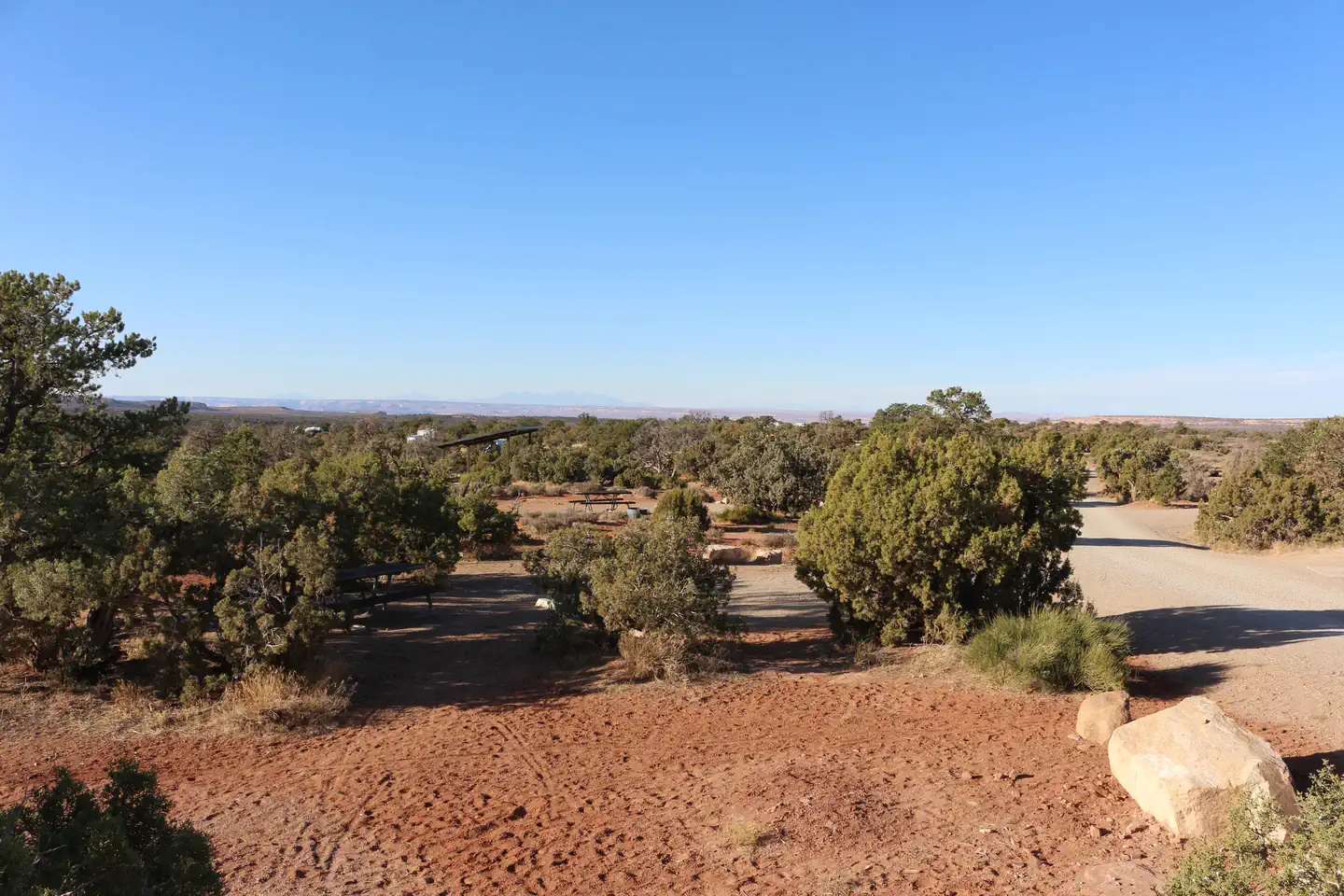 Horsethief Campground view