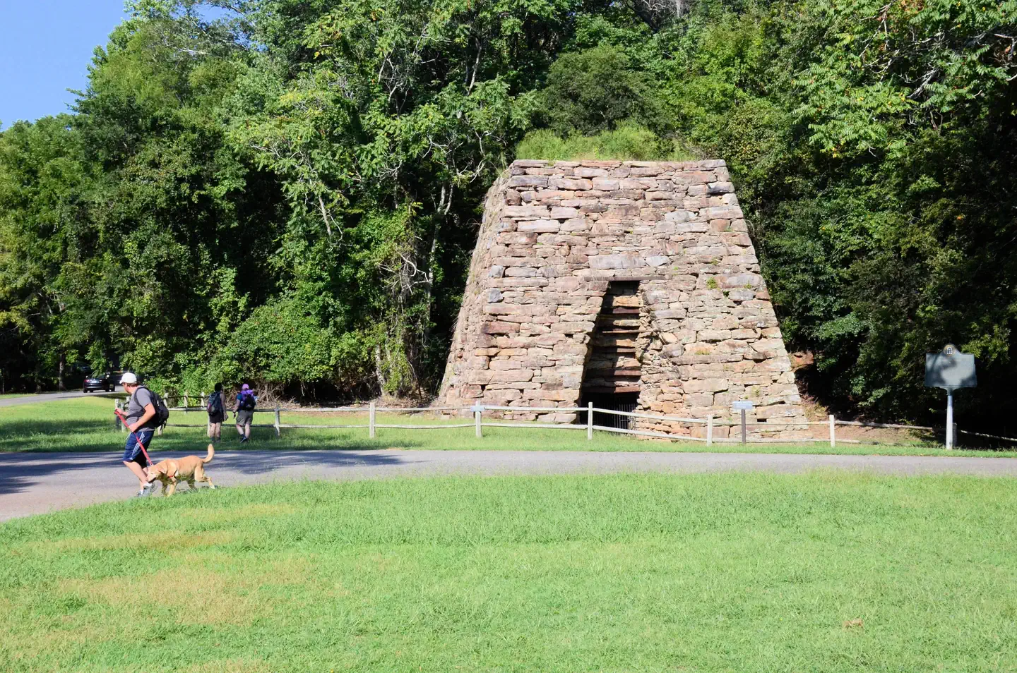 Cooper's Furnace Day Use Area.  Hiking.