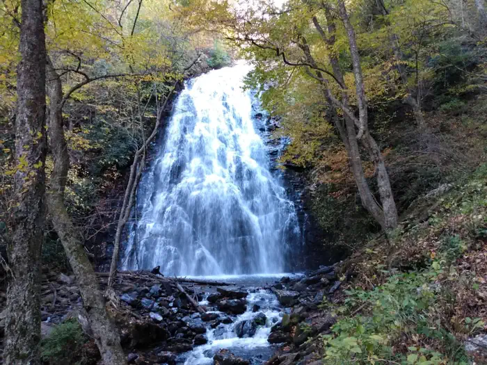 Crabtree Falls  - a 70 ft. waterfall.