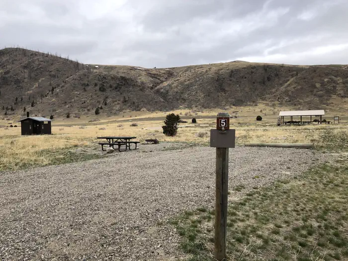 Trapper Springs CG Campsite 5