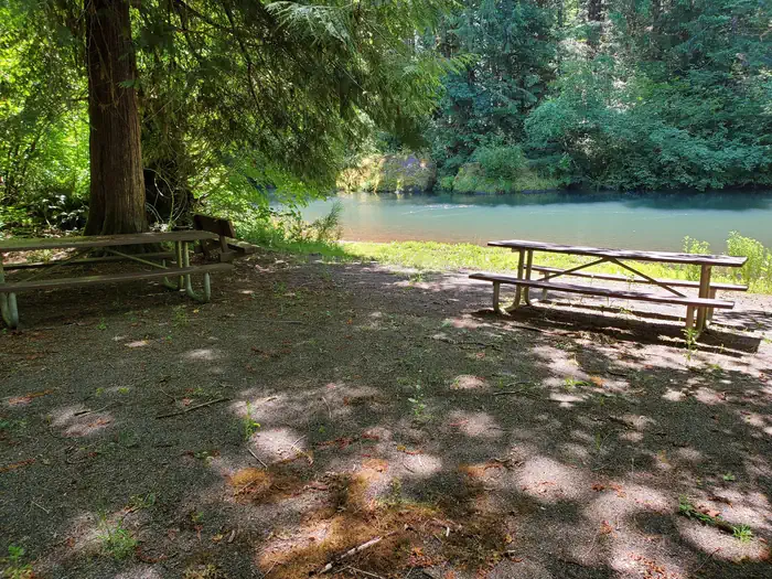 Swimming and picnic area