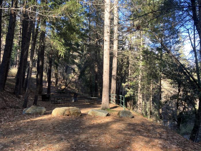 Site 2 of Crystal Creek Campground