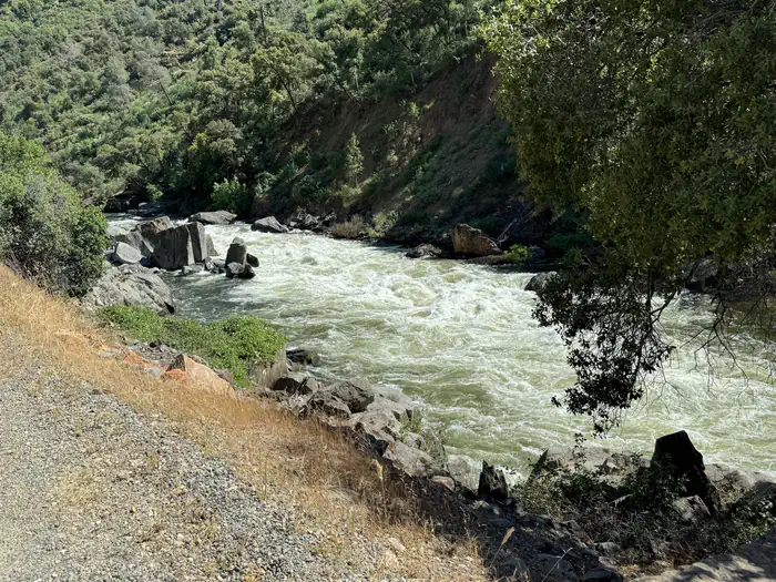 Split Rock Rapid at high flow, McCabe Flat