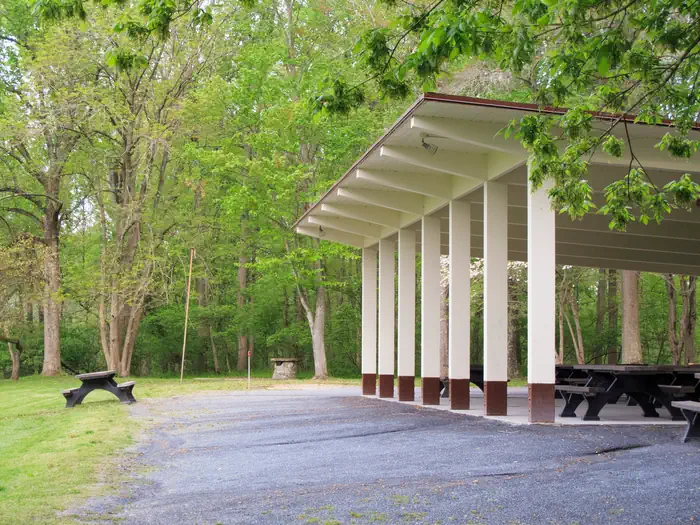 Large Pavilion, Side View
