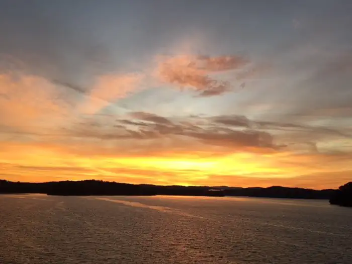 Sunrise over the Lake