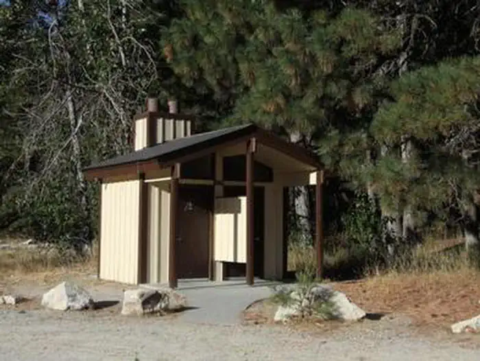 Vault toilets with gravel roads are on site.