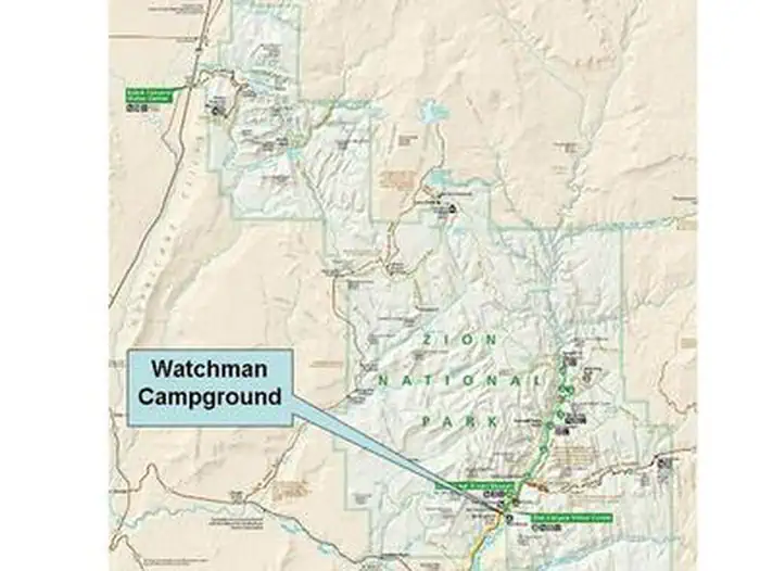 Zion map