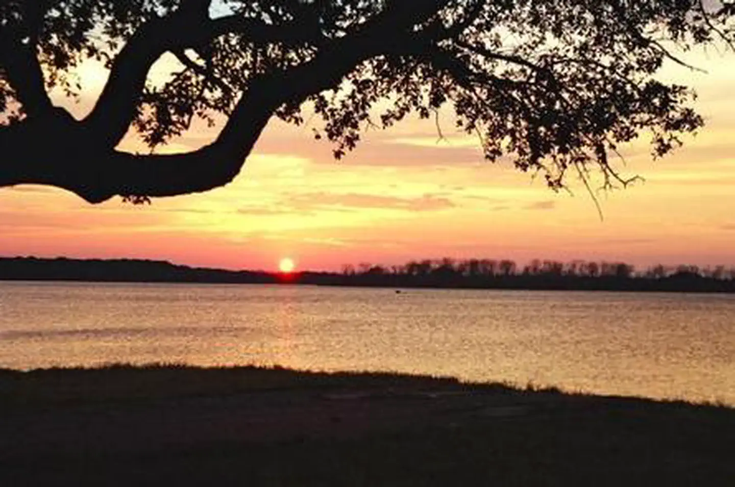 Sunset at Reynolds Creek Park