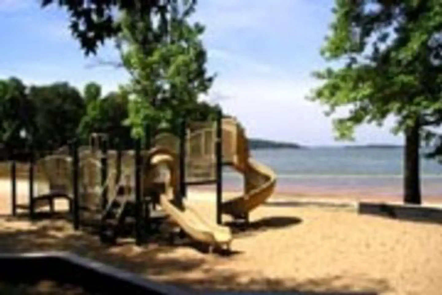 Playground at swim beach