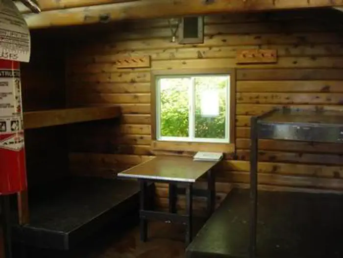 Winstanley lake Cabin Bunk Area