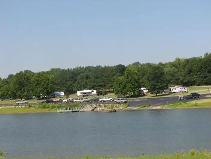 West side of Rocky Point campground