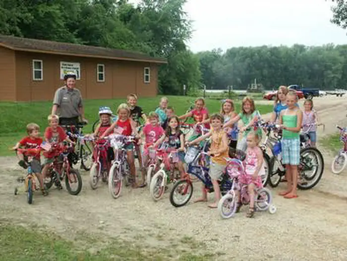 Blackhawk park 4th of July bike parade