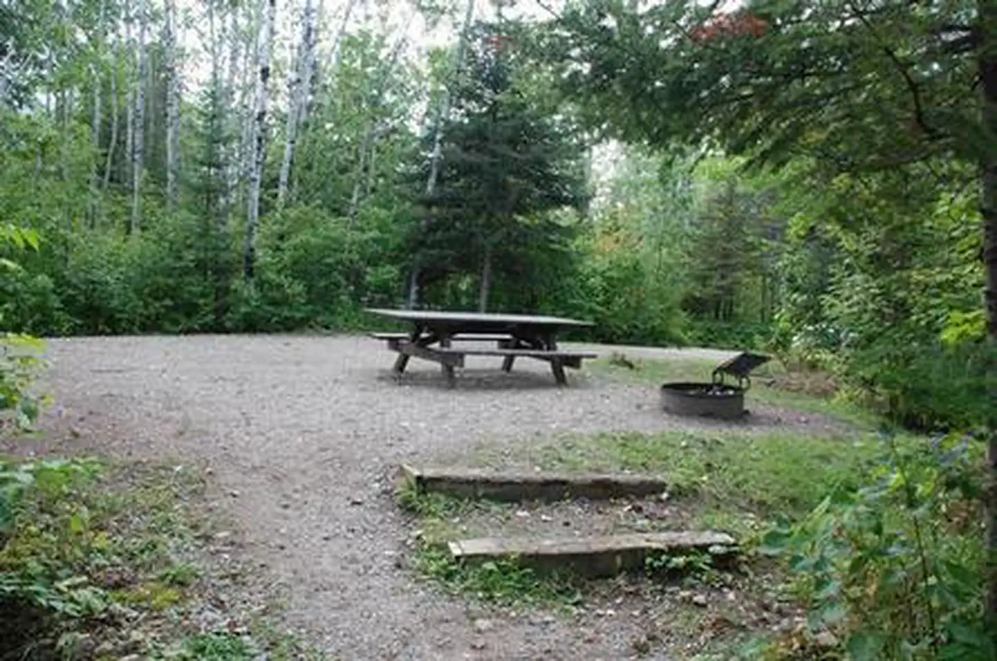 Picture of campsite.