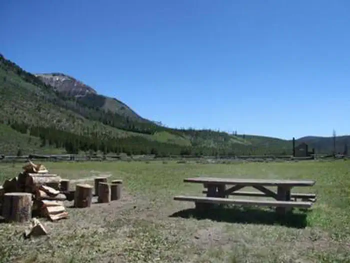 CAZIER CABIN- looking south