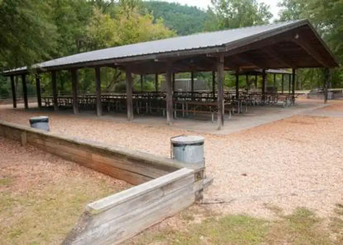 RIVERSIDE PARK DAY USE AREA. Large Pavilion.