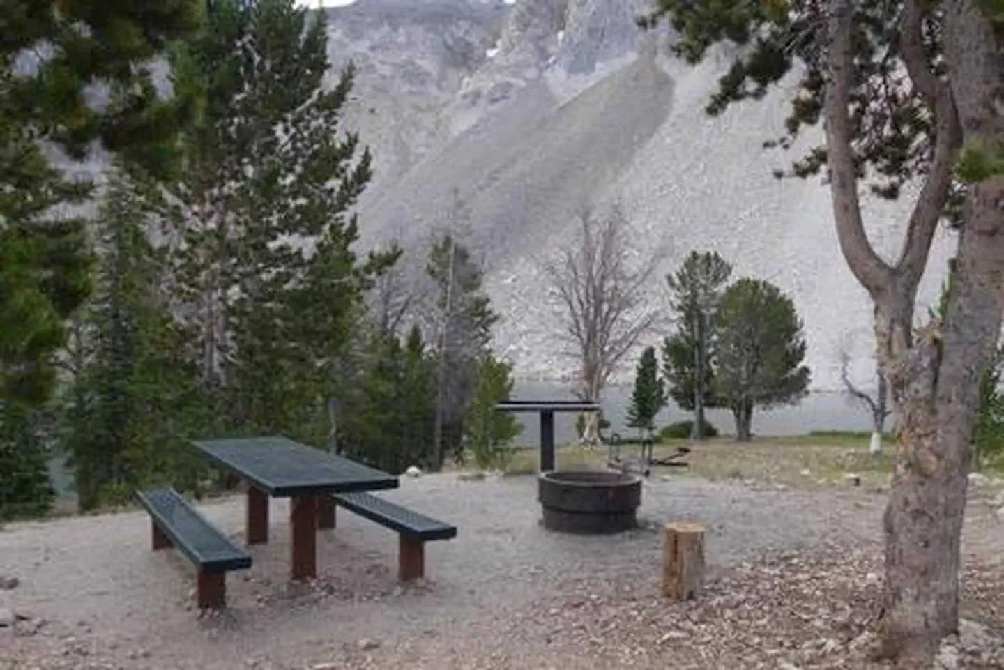 Site 3 (Single Site) Amenities - 1 picnic table, campfire ring and preperation table