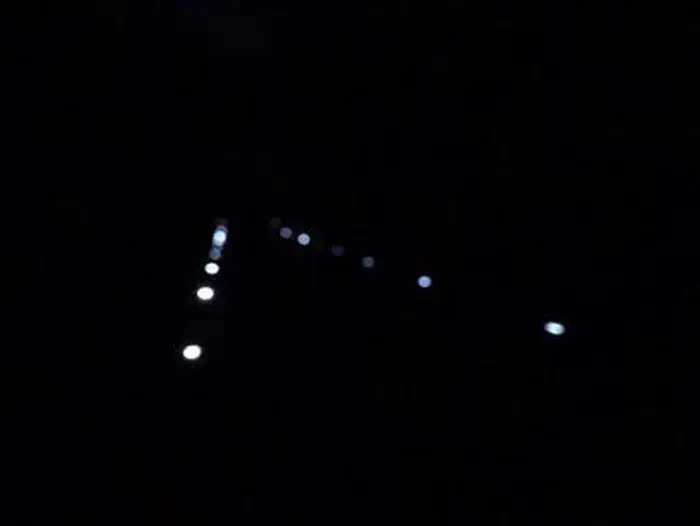 Boat Ramp has guide lights