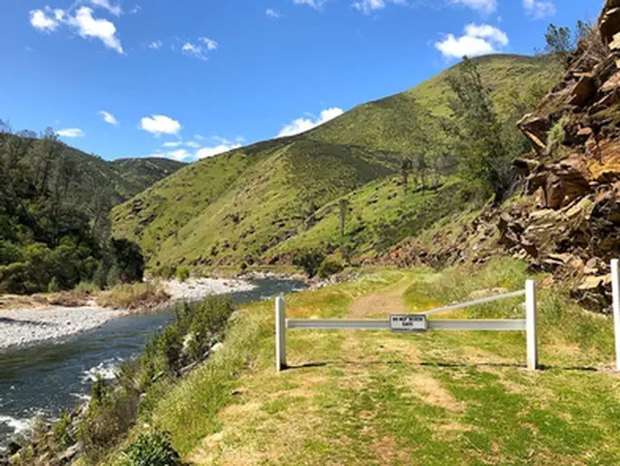 Merced River Trailhead near Railroad Flat Campground
