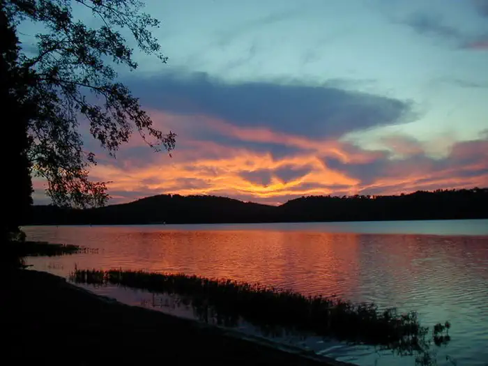 Sunset Piney Bay